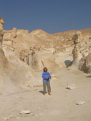Exploring the Egyptian desert