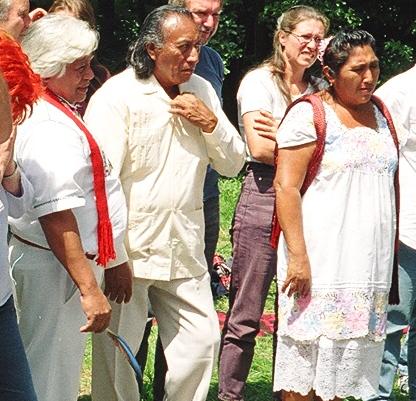 Gathering of Mayan Elders during Re-Union Germany 2004