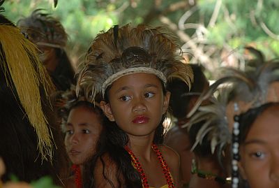 Polynesian children