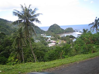 Samoan coast
