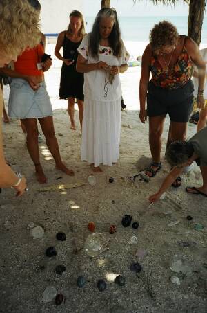 17. September: Zeremonie in Si-Ho Playa bei Campeche